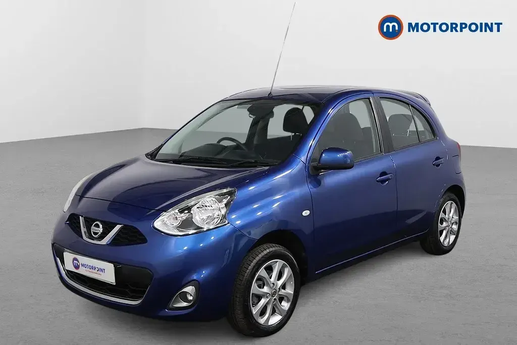 Used Nissan Micra Acenta 80 HP (58 kW) 2016 Blue Hatchback