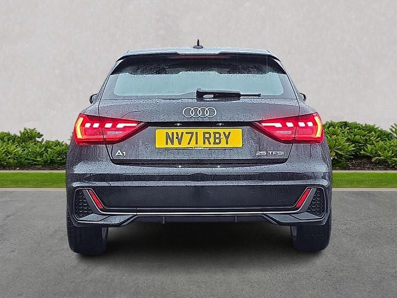 Used Audi A1 Sportback S-Line 95 HP (69 kW) 2022 Black Hatchback