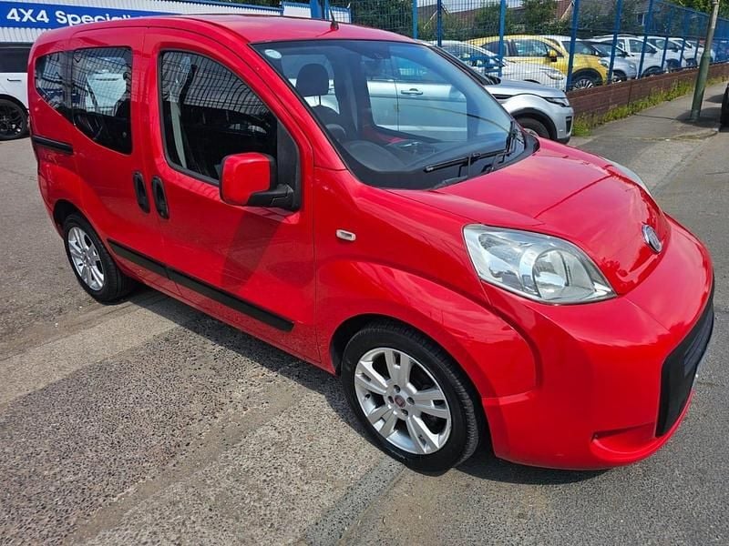 Red Used 2013 Fiat Qubo Trekking MPV | £4,699 (Fair price) - Image 1/4