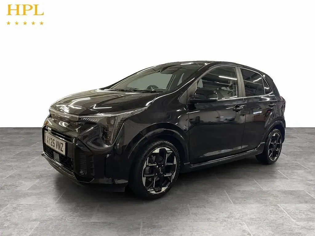 Used Kia Picanto GT-Line S 77 HP (56 kW) 2025 Black Hatchback