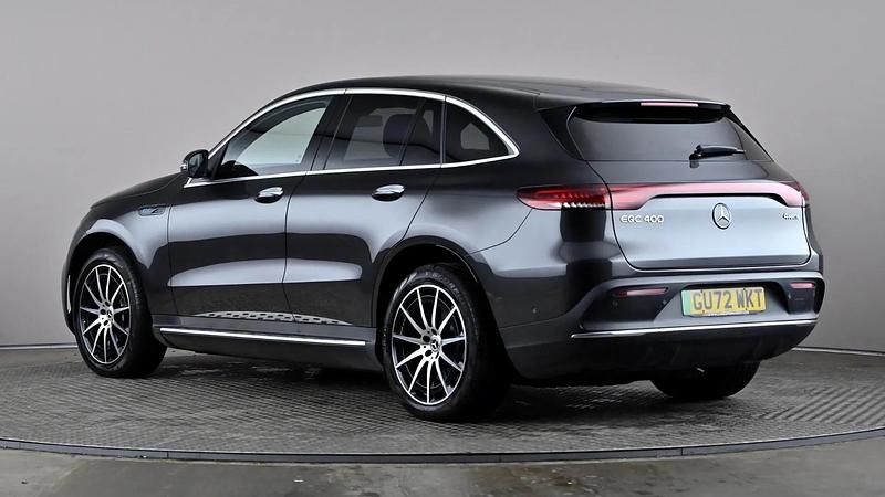 Used Mercedes EQC400 AMG line 300 kW (408 HP) 2022 Grey SUV