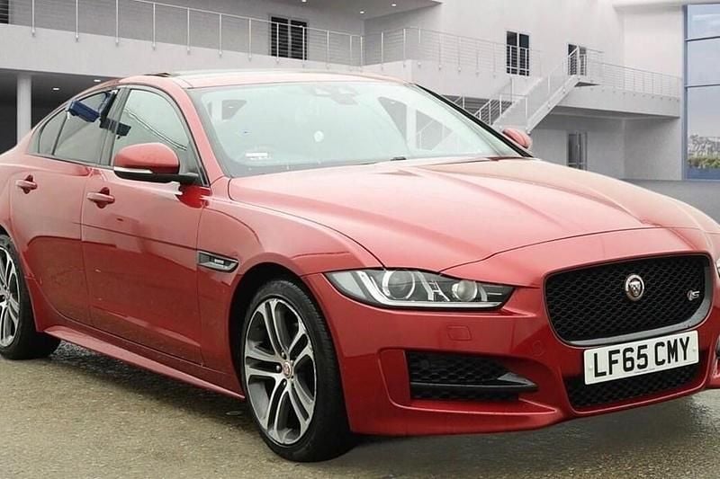 Red Used 2015 Jaguar XE R-Sport Sedan | £8,250 (Fair price) - Image 1/1