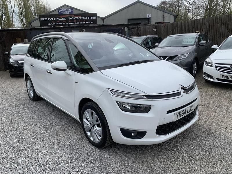 Used Citroën Grand C4 Picasso Exclusive 115 HP (84 kW) 2014 White MPV