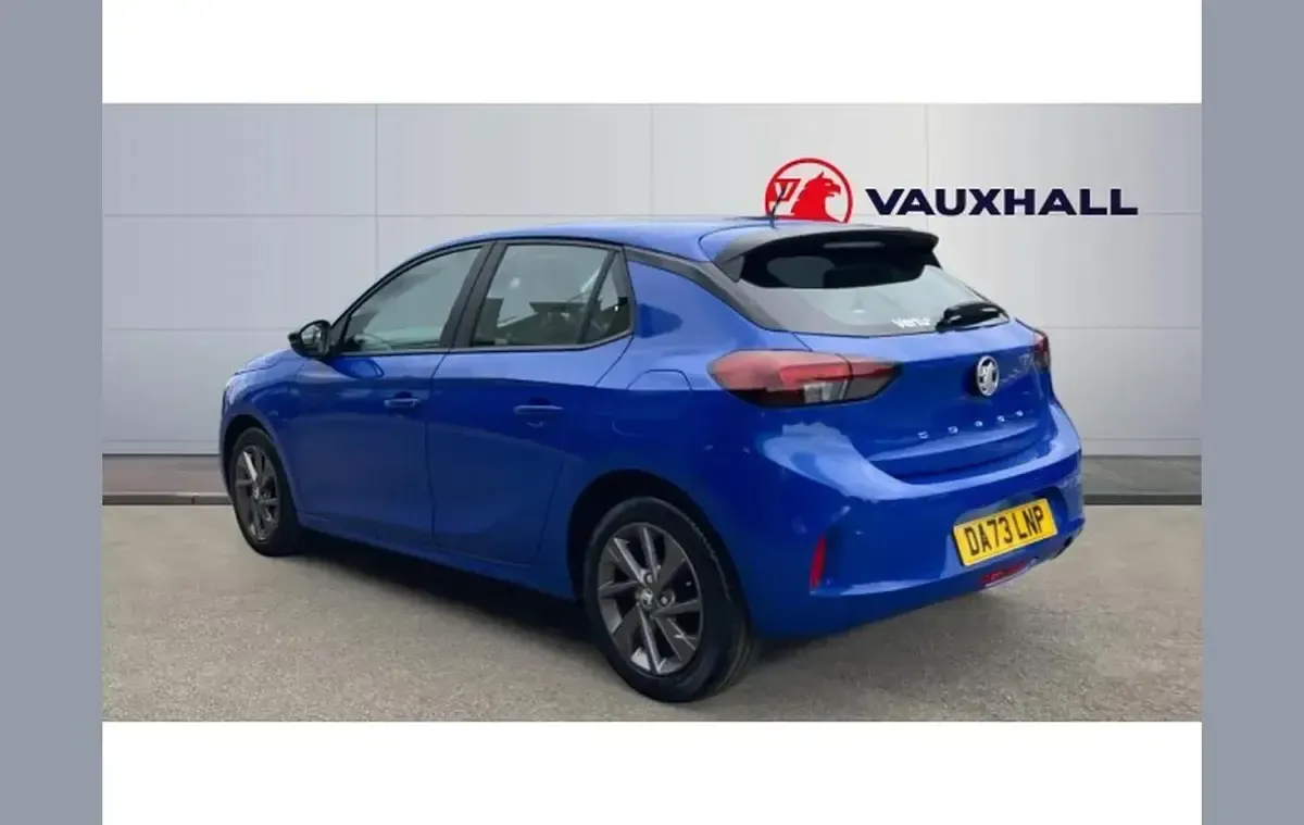 Used Vauxhall Corsa Design Edition 99 HP (72 kW) 2023 Blue Hatchback