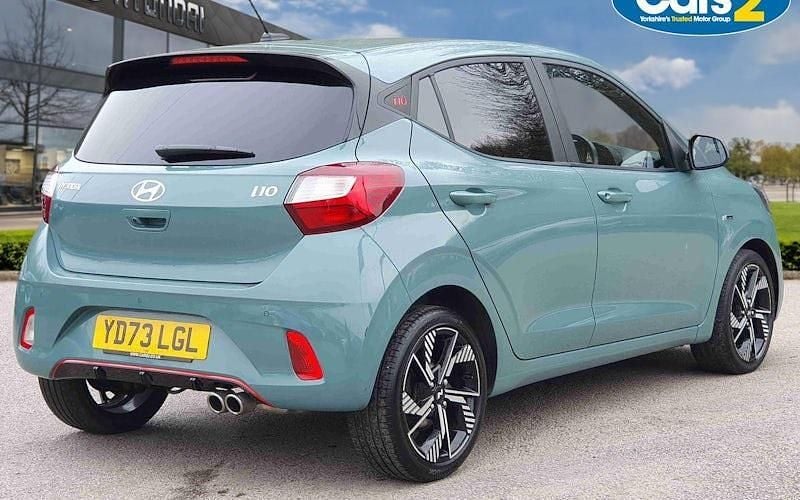 Used Hyundai i10 N Line 101 HP (74 kW) 2023 Green Hatchback