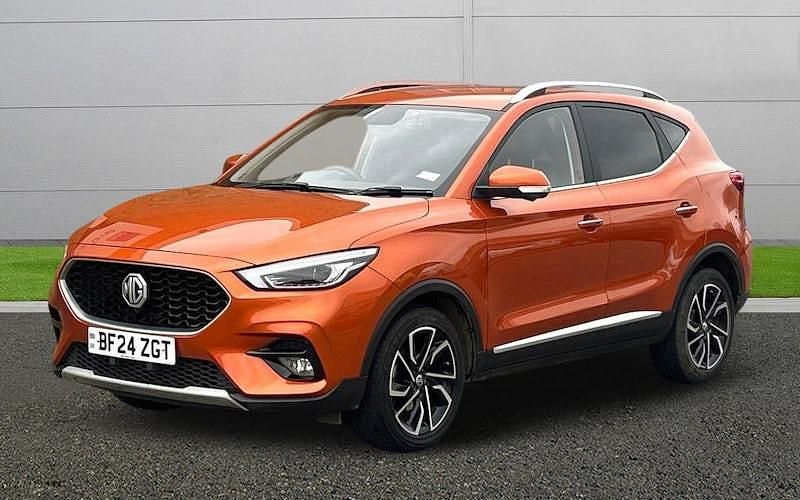 Usado MG ZS Exclusive 111 HP (81 kW) 2024 Laranja SUV
