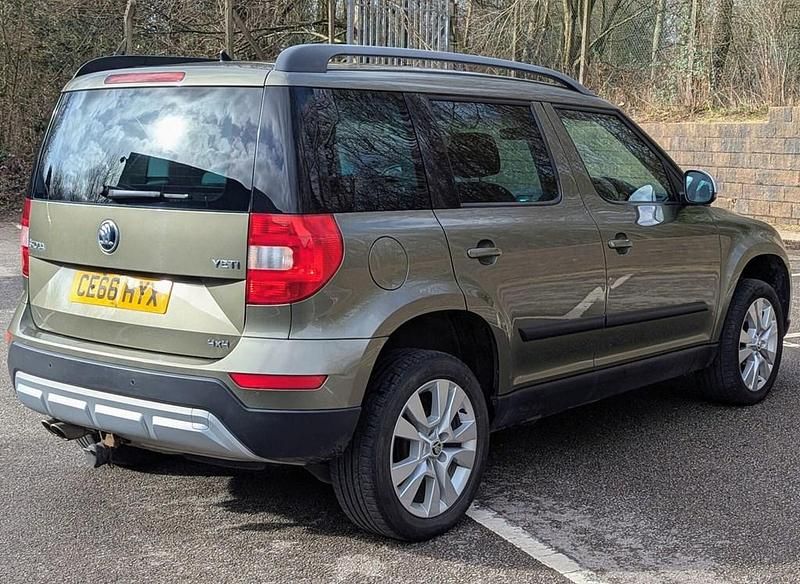 Used Skoda Yeti SE L 2016 Green SUV