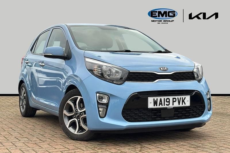 Blue Used 2019 Kia Picanto 2 Hatchback | £11,495 (Fair price) - Image 1/3