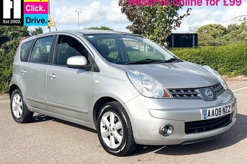 Silver Used 2008 Nissan Note Acenta MPV | £1,620 (Fair price) - Image 1/1