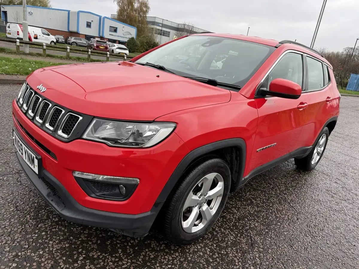 Used Jeep Compass Longitude 140 HP (102 kW) 2019 Red SUV