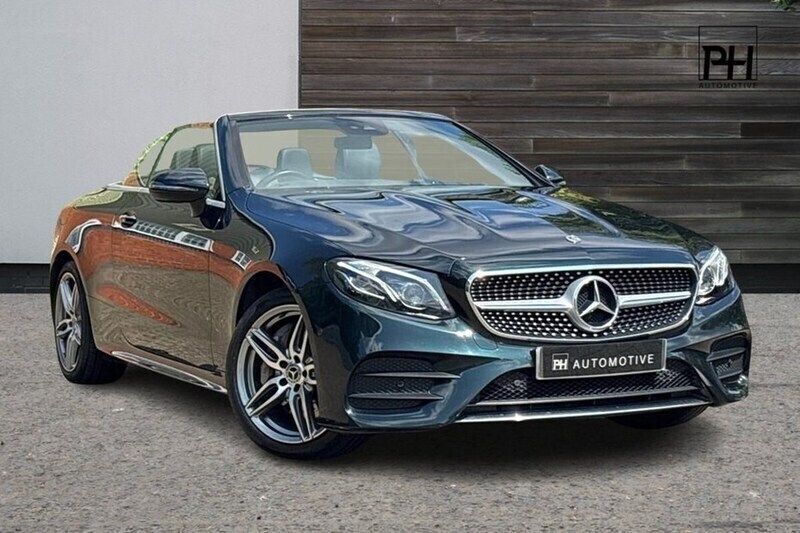 Green Used 2017 Mercedes E350 AMG line Cabriolet | £22,960 (Expensive) - Image 1/1
