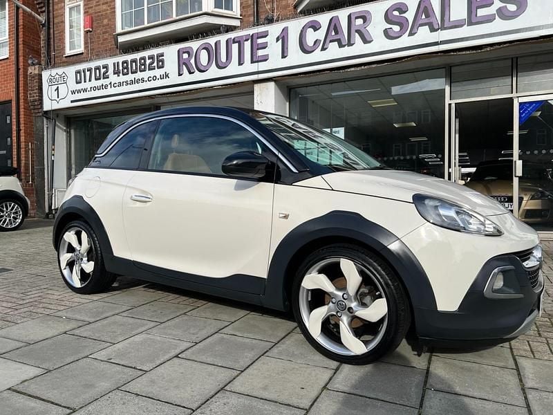 Used Vauxhall Adam Rocks 2014 White Hatchback