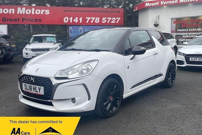 Used DS Automobiles DS3 Performance 2018 White Hatchback