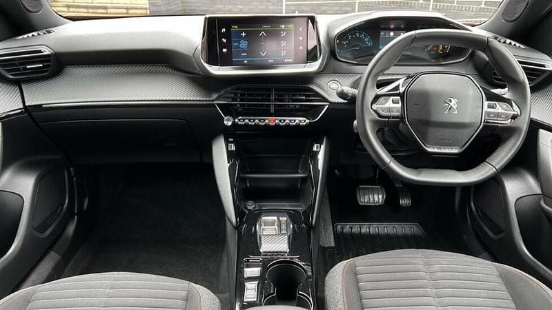 Used Peugeot e-2008 Active+ 98 kW (134 HP) 2023 Orange SUV