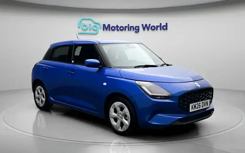 New Suzuki Swift 82 HP (60 kW) 2026 Blue Hatchback