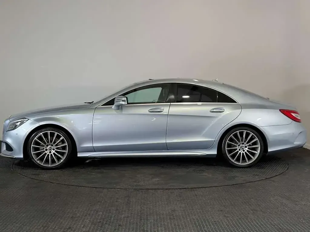 Used Mercedes CLS350 AMG Line Premium 2017 Silver Coupe