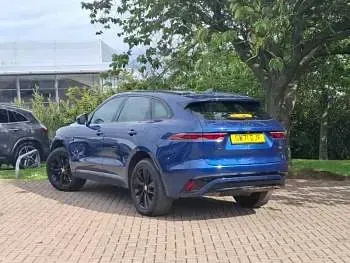 Used Jaguar F-Pace R-Dynamic 404 HP (297 kW) 2021 Blue SUV