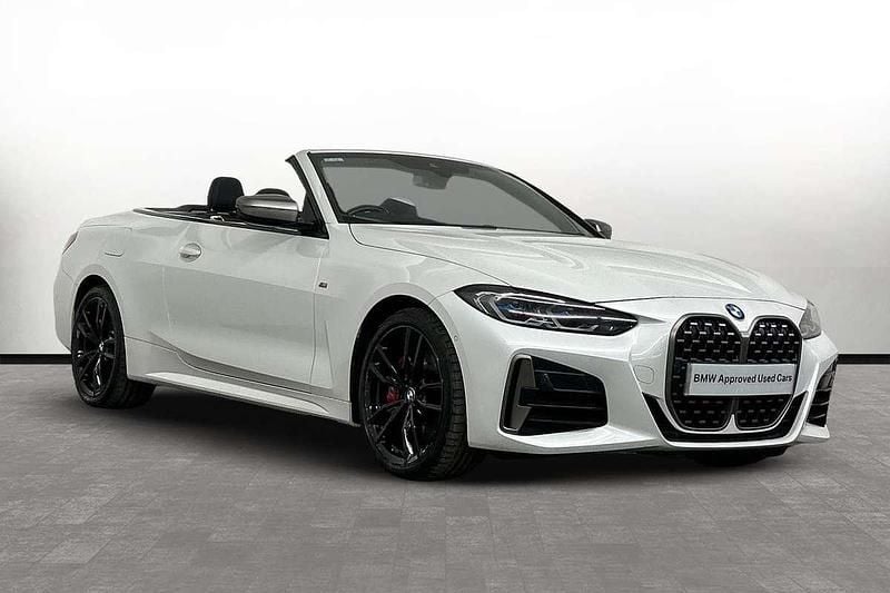 White Used 2022 BMW M440 Comfort Edition Sedan | £37,200 (Fair price) - Image 1/4