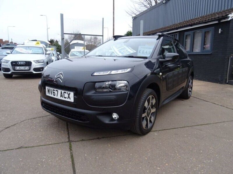 Black Used 2017 Citroën C4 Cactus Flair Hatchback | £7,995 (Fair price) - Image 1/4