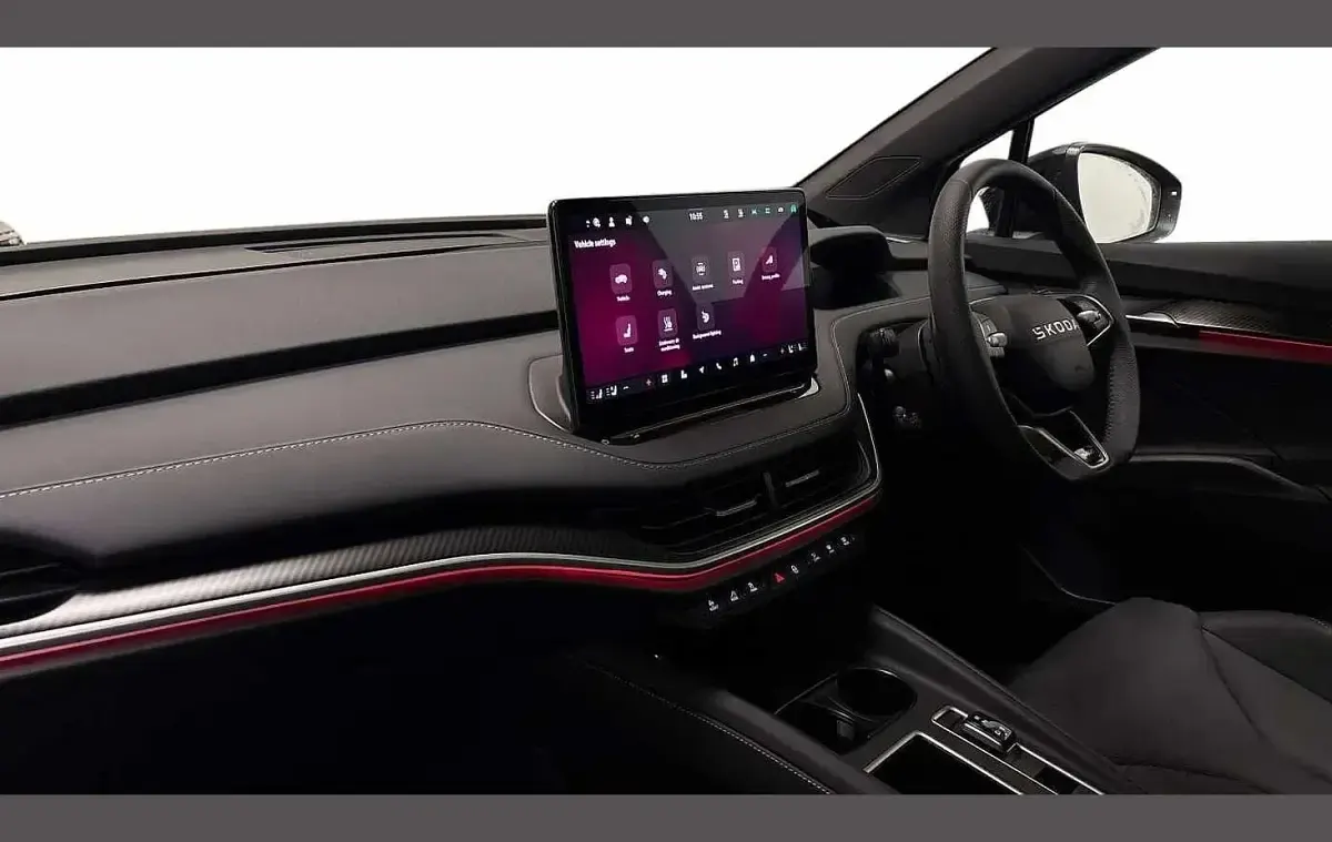 New Skoda Enyaq iV vRS 250 kW (340 HP) 2026 Black magic pearl effect SUV