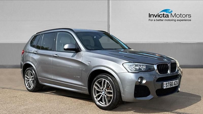 Used BMW X3 M Sport 190 HP (139 kW) 2016 Grey SUV
