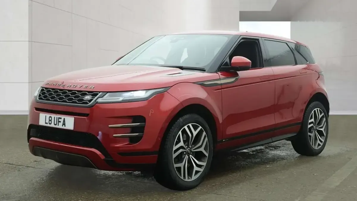 Used Land Rover Range Rover evoque HSE Dynamic 2020 Red SUV