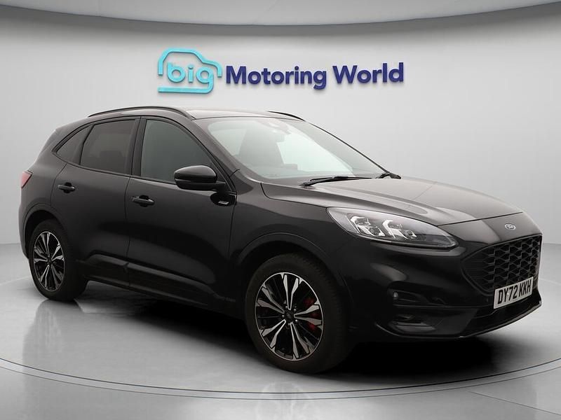 Black Used 2022 Ford Kuga ST-Line X SUV | £19,900 (Fair price) - Image 1/4