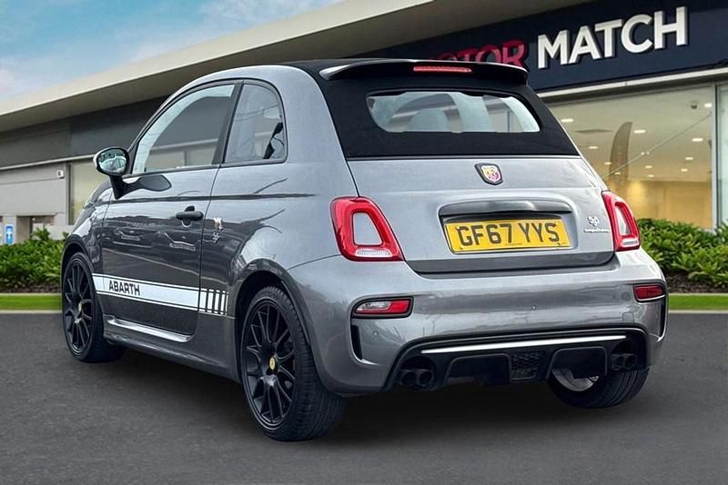 Used Abarth 595C Competizione 2017 Grey Cabriolet