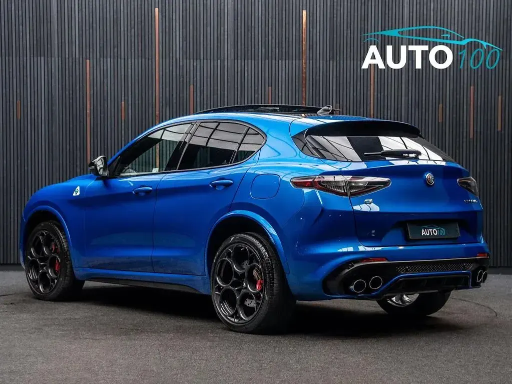 Used Alfa Romeo Stelvio Quadrifoglio 2022 Blue SUV