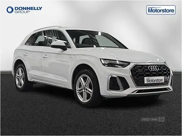 Used Audi Q5 S-Line 204 HP (150 kW) 2023 White SUV