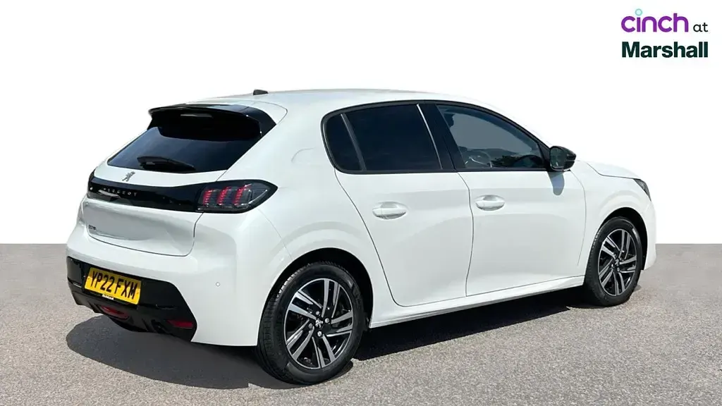 Used Peugeot 208 Allure Premium 100 HP (73 kW) 2022 White Hatchback