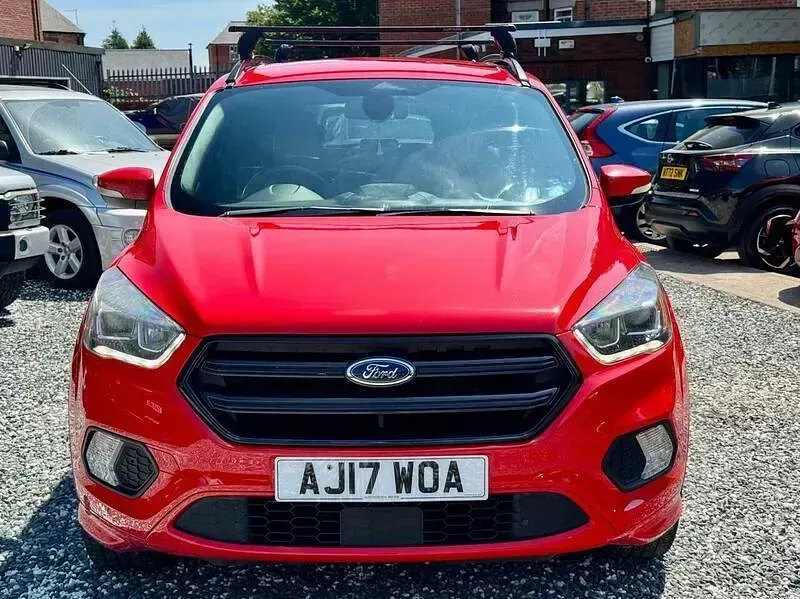 Used Ford Kuga ST-Line 120 HP (88 kW) 2017 Red SUV