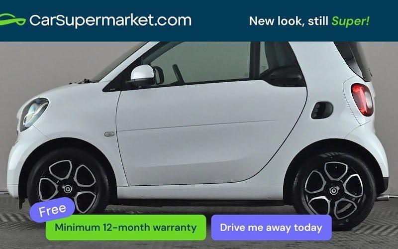 Used Smart ForTwo Coupé Prime 71 HP (52 kW) 2018 White Coupe