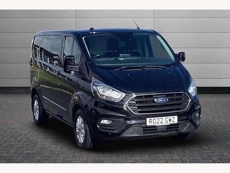 Black Used 2022 Ford Transit Custom Limited Van | £21,588 (Good price) - Image 1/4