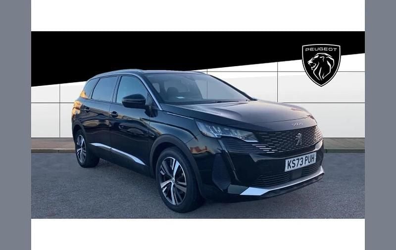 Black Used 2023 Peugeot 5008 Allure SUV | £21,438 (Fair price) - Image 1/4