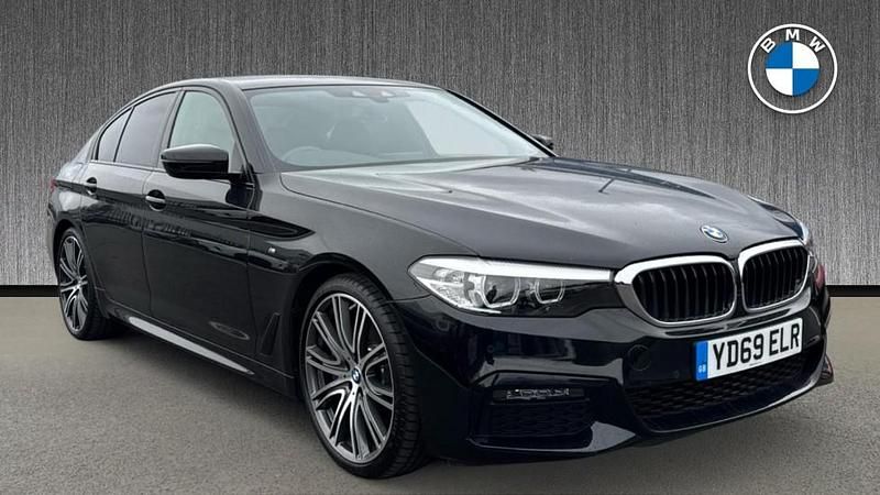 Used BMW 530 M Sport 261 HP (191 kW) 2020 Black Sedan