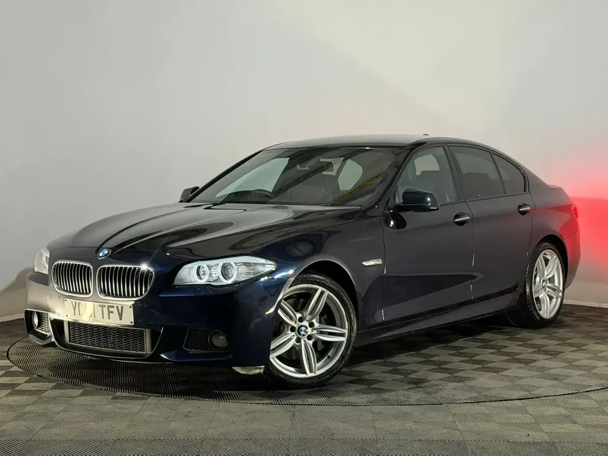 Usado BMW 525 M Sport 215 CV (158 kW) 2011 Negro Berlina