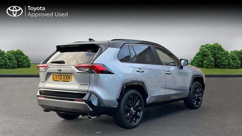 Used Toyota RAV4 Hybrid 218 HP (160 kW) 2021 Silver blade SUV