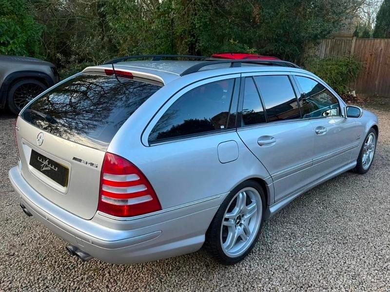 Used Mercedes C55 AMG AMG 2005 Silver Sedan