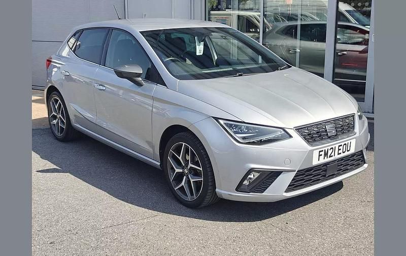 Silver Used 2021 Seat Ibiza XCELLENCE Hatchback | £13,795 (Fair price) - Image 1/4
