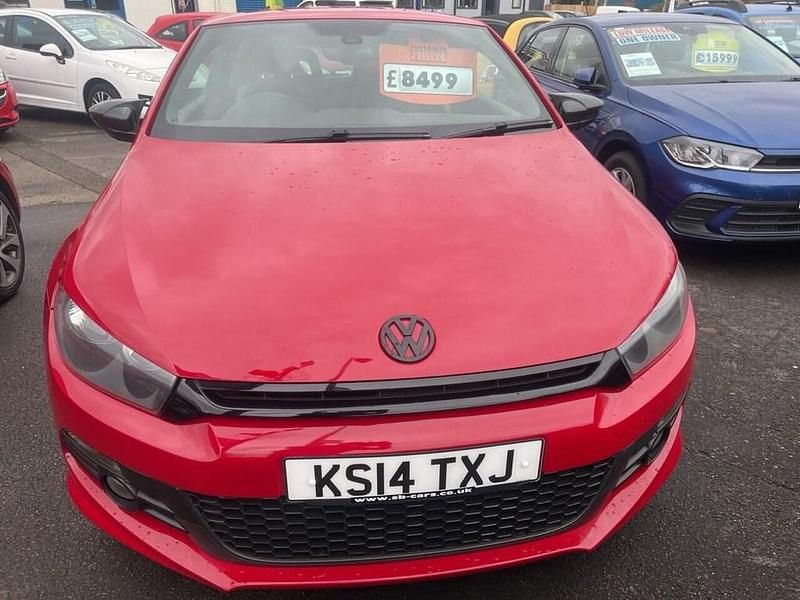 Used VW Scirocco R-line 140 HP (102 kW) 2014 Red Coupe