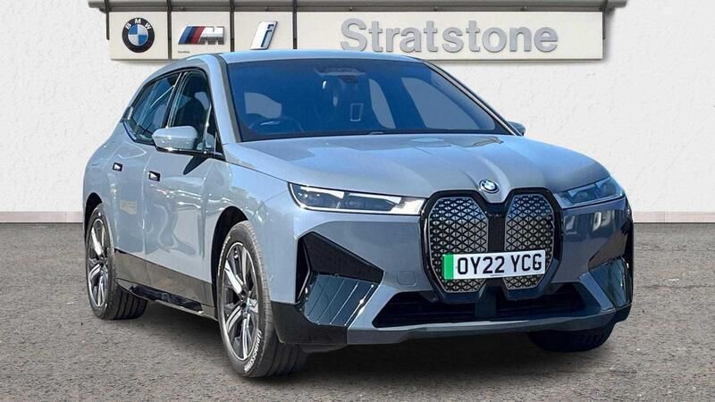 Grey Used 2022 BMW iX M Sport SUV | £41,099 (Good price) - Image 1/3