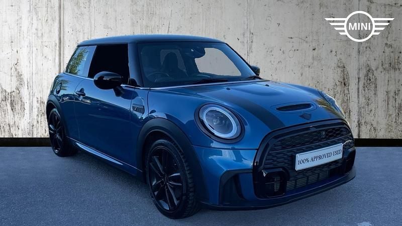Island blue Used 2023 Mini Cooper S Hatch Hatchback | £21,750 (Good price) - Image 1/4