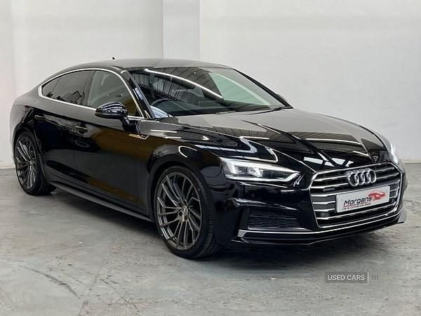 Used Audi A5 S-Line 190 HP (139 kW) 2019 Black Coupe