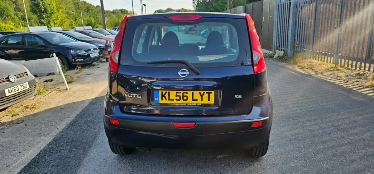 Used Nissan Note SE 109 HP (80 kW) 2007 Blue Hatchback