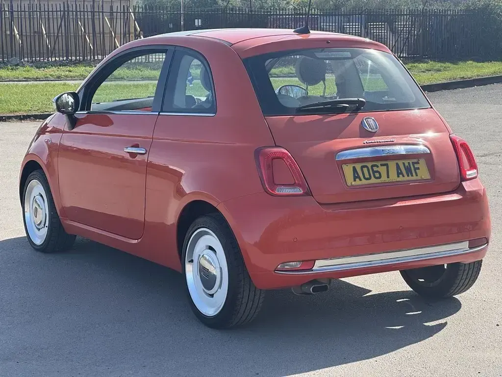 Used Fiat 500 S 69 HP (50 kW) 2017 Red Hatchback