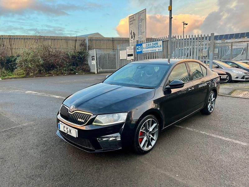 Used Skoda Octavia vRS 2014 Black Hatchback