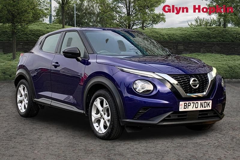 Used Nissan Juke Acenta 2020 Blue SUV