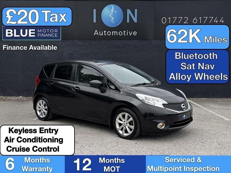 Black Used 2014 Nissan Note Tekna MPV | £5,495 (Fair price) - Image 1/4