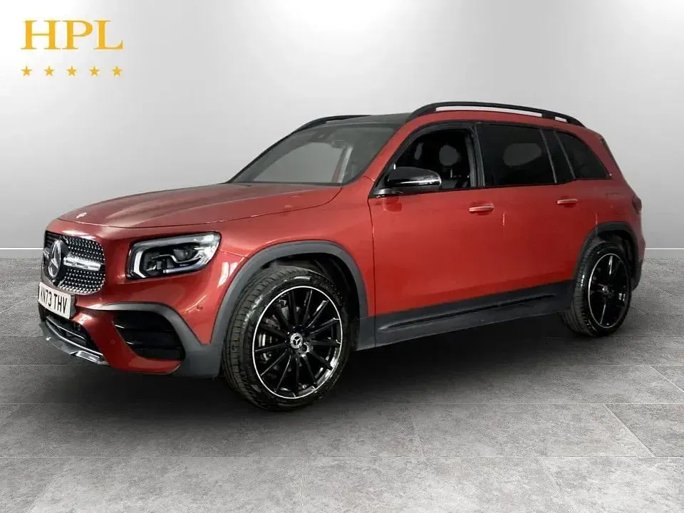 Used Mercedes GLB200 AMG line 163 HP (119 kW) 2023 Red SUV